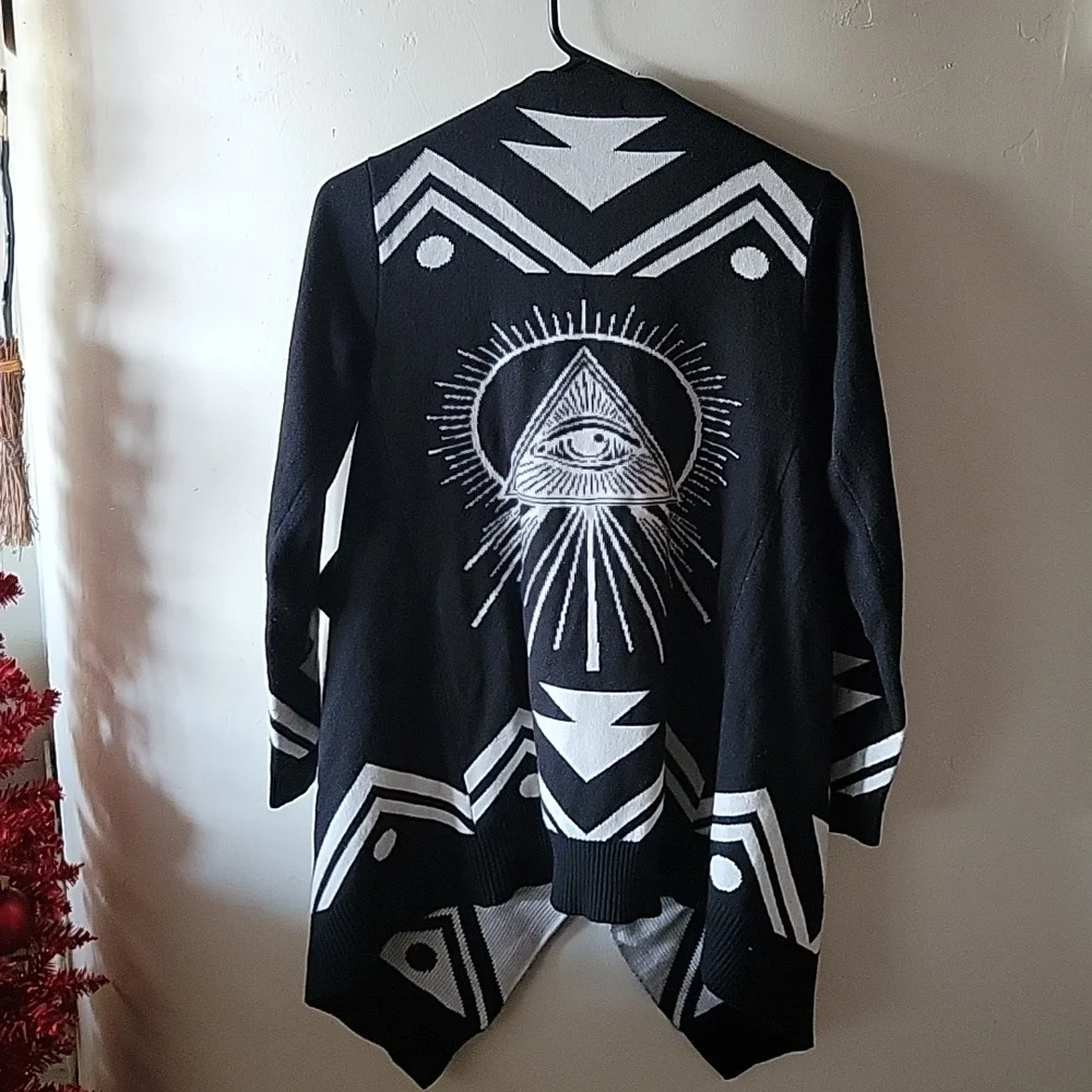 Material Girl Illuminati Cardigan XS - Picture 3 of 3